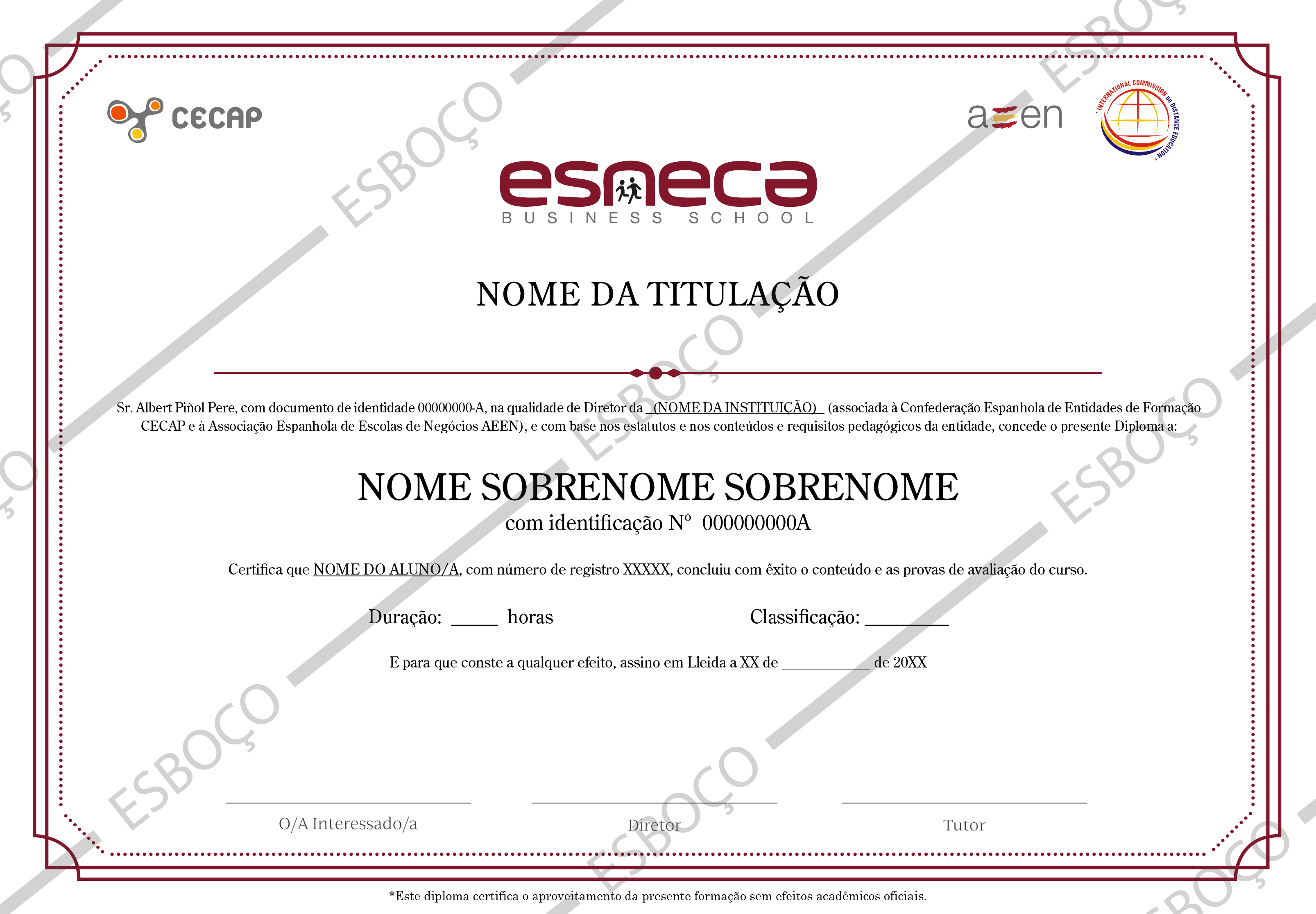 Diploma Esneca