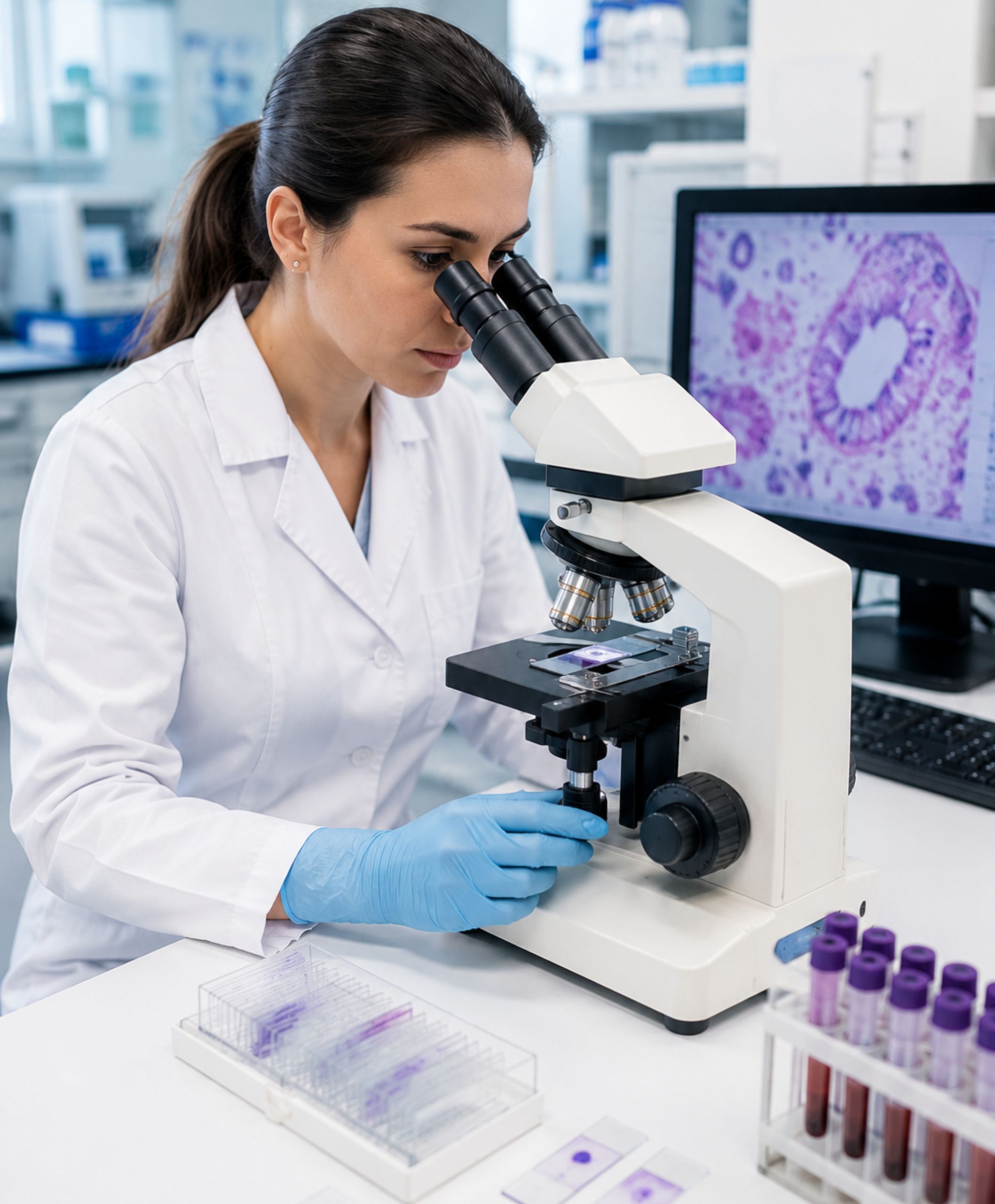 Maestría Internacional en Análisis de Muestras Biológicas en Laboratorio + Maestría Internacional en Técnicas de Histotecnología y Citotecnología