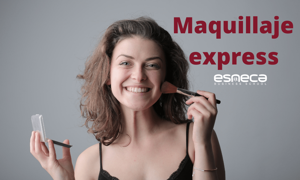 ¿Cómo se realiza un maquillaje express?