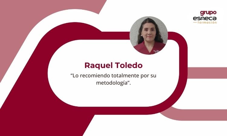 Estudiar marketing relacional según la opinión de Esneca de la alumna Raquel Toledo
