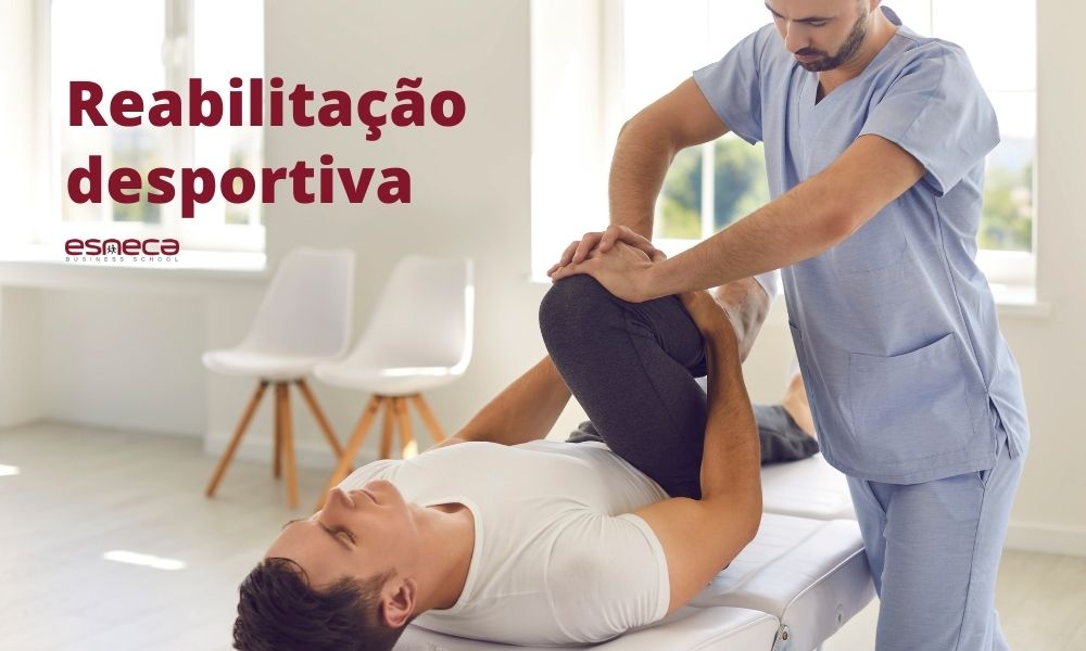 Como é usada a reabilitação desportiva?