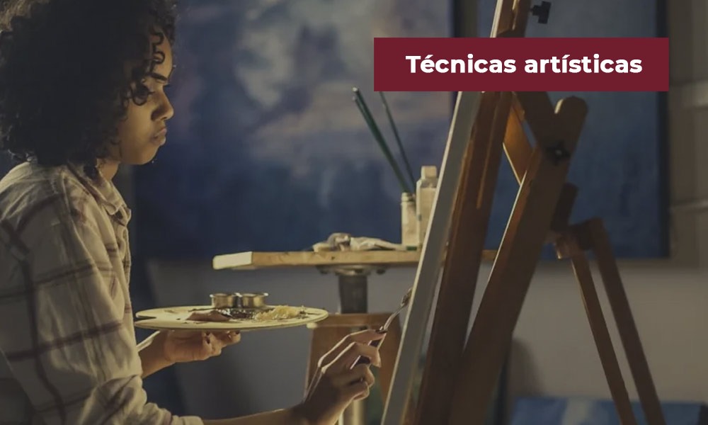 Quais são as técnicas artísticas na pintura?